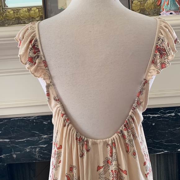 NWOT “Free People” ruffle neckline dress/top - Picture 6 of 10